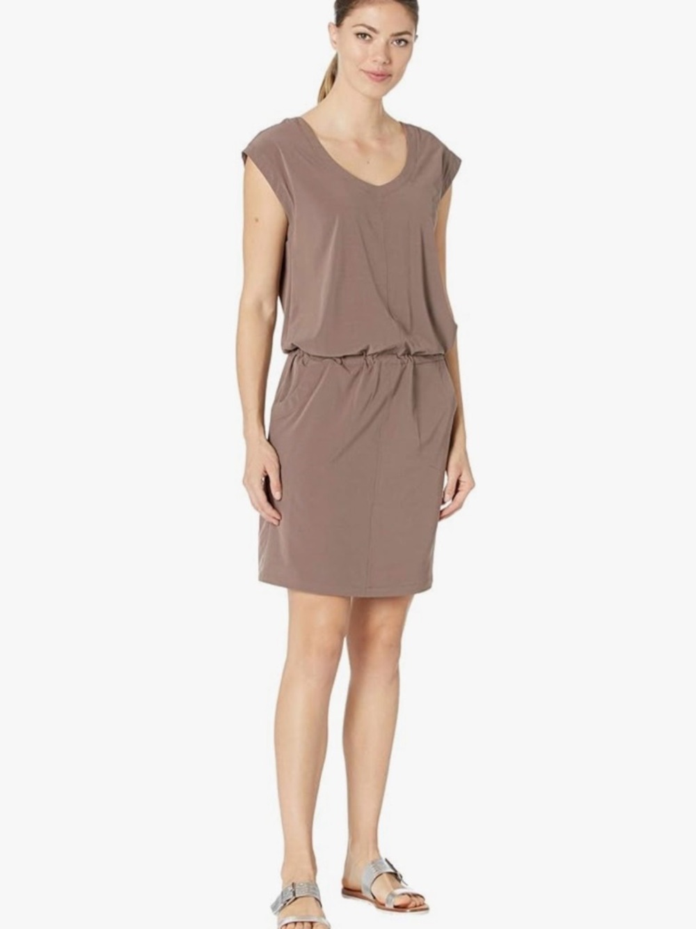 prAna Women’s BLACK Leisure Casual Yoga Athlesuire Dress Size Large